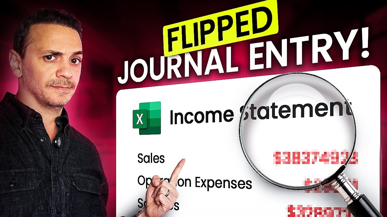 This is what happened when I Flipped journal entries!