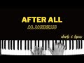 After All Al Jarreau Piano Cover Accompaniment Backing Track Karaoke