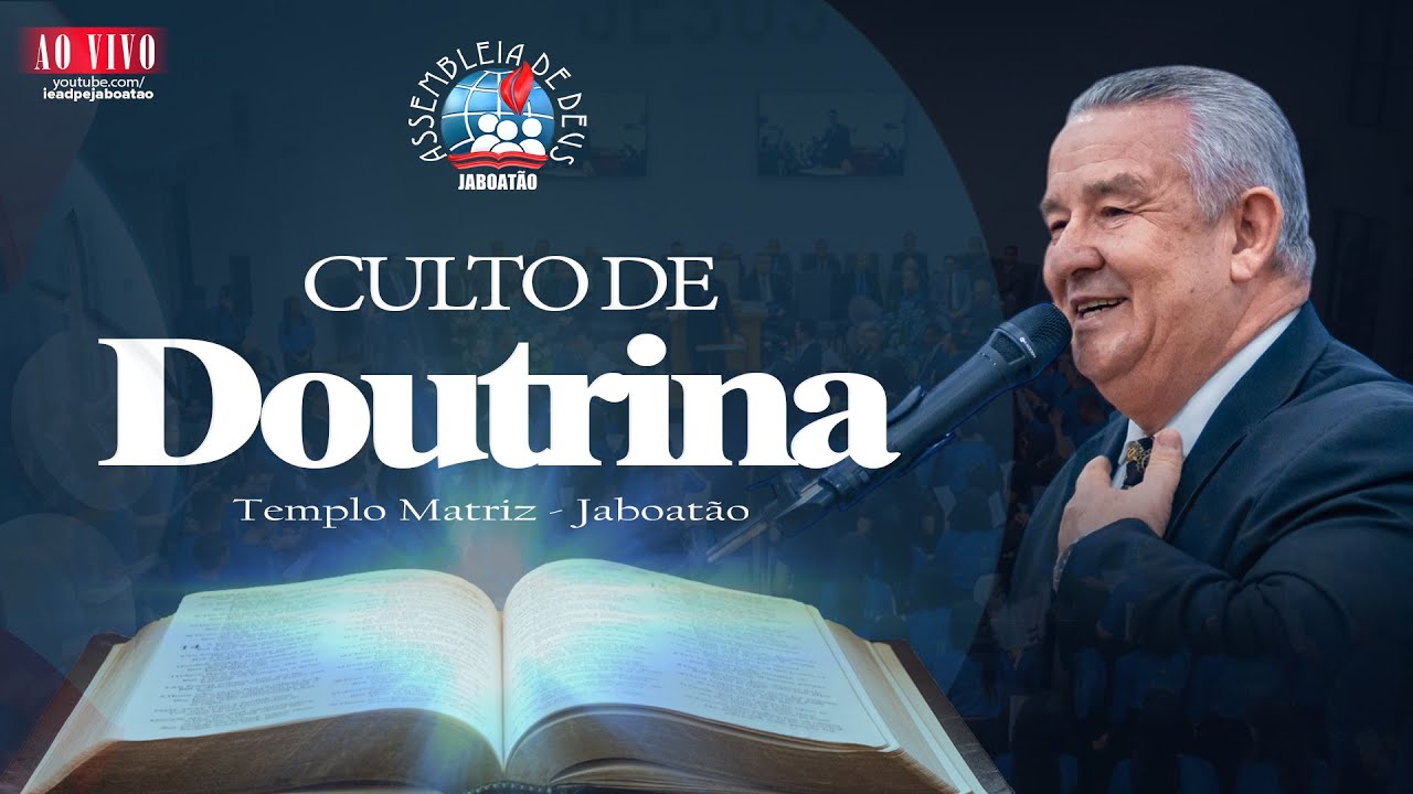 AO VIVO | CULTO DE DOUTRINA  | 29.11.2024 - IEADPE JABOATÃO