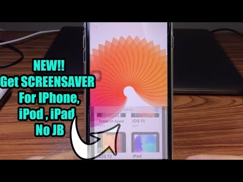NEW!!Get NEW ScreenSavers For iPhone No Jailbreak