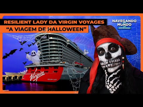 Thumbnail for Halloween a bordo do Resilient Lady | #virginvoyages  #halloween  #cruzeiros