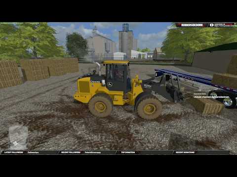 Farming Simulator 17  | COUNTY LINE | Pt.1 | I SHOULD HAVE WENT TO BED
