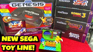 New Sega Genesis Toy Line:  Sonic, Street Fighter II & More!