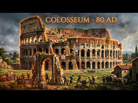 A Tour of the Roman Colosseum in 80 AD (AI Reconstruction)