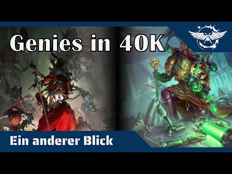 Ein anderer Blick auf Genies im 40K Universum - Fabius Bile & Belesarius Cawl