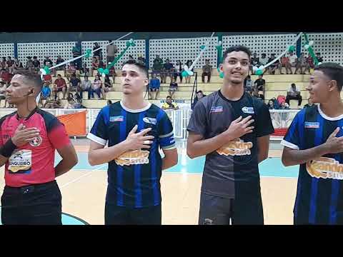 Palestra X Napoli. ⚽️ cerimônia de abertura. . Final da copa junco série B de futsal