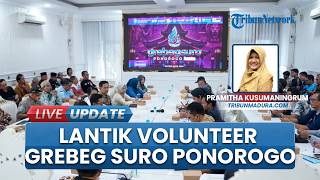 Momen Pelantikan Volunteer Grebeg Suro Ponorogo, Total Terdapat 100 Peserta yang Berhasil Terpilih