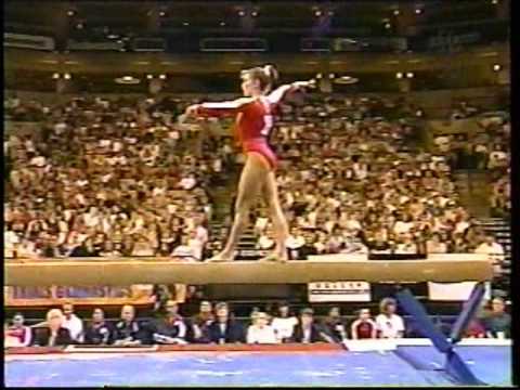 Shannon Miller Balance Beam - 2000 US Olympic Trials Day 1