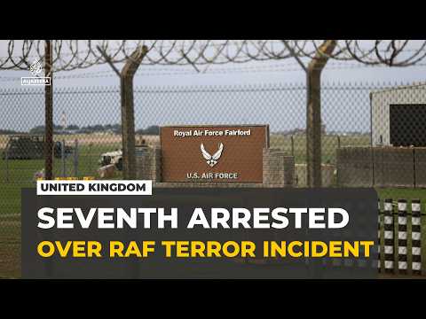 UK police arrest seventh man over suspected terror incident near RAF Fairford