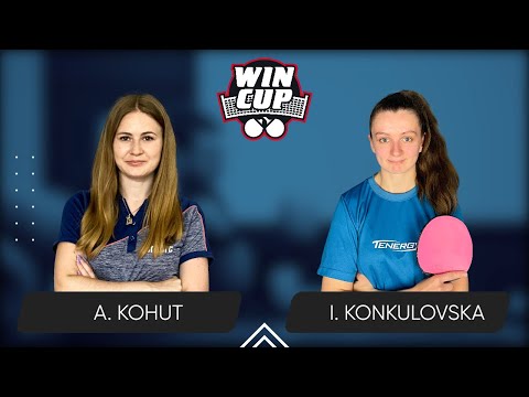 10:15 Alina Kohut  - Iryna Konkulovska West 2 WIN CUP 02.02.2024 | TABLE TENNIS WINCUP