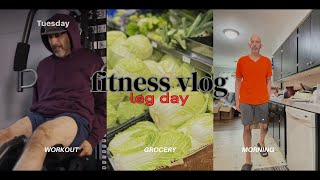 FITNESS VLOG: items, workout, easy protein #homeworkout #homefitness