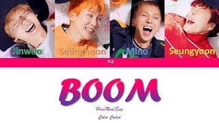 WINNER-"BOOM"-Lyrics[Color Coded Lyrics Han/Rom/Eng]