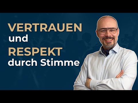 Coaches: Die Kunst, mit deiner Stimme Vertrauen und Respekt zu erzeugen