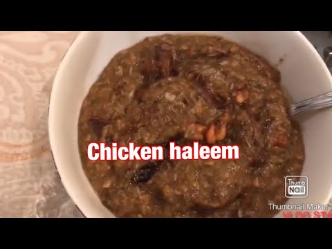 Chicken Haleem (Ramadan Special)