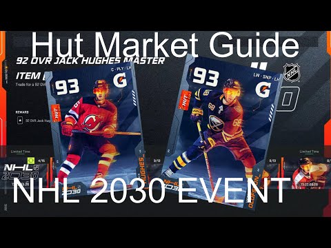 NHL 21 Hut Market Guide - NHL 2030 EVENT