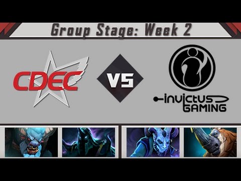 CDEC vs iG Game 2 - DPL Season 3: Week 2 - @Xyclopzz