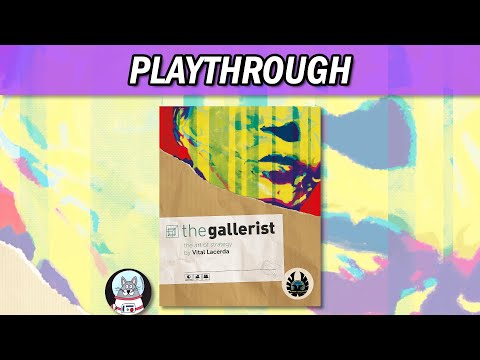 The Gallerist - Solo Playthrough