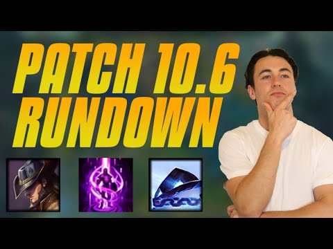 PATCH 10.6 Rundown - Twisted Fate Buffs!?! - TP Changes - Ryze/Xerath Buffs