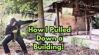 Demolishing A Barn Solo: A DIY Adventure!