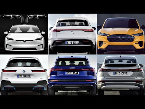 Top 10 best luxury electric SUVs with up to 300 miles (2022) bmw ix, tesla model y, audi e tron!