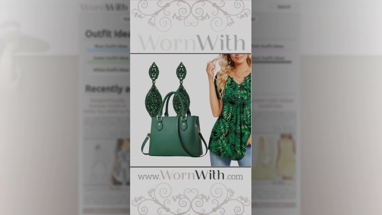 Summer Cute Green Outfit Idea Summer Green Cute Trendy Outfit Idea