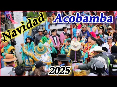 Navidad de Acobamba 2025 🎄🔥 | barra brava del barrio Pueblo Viejo con la Banda Monumental 