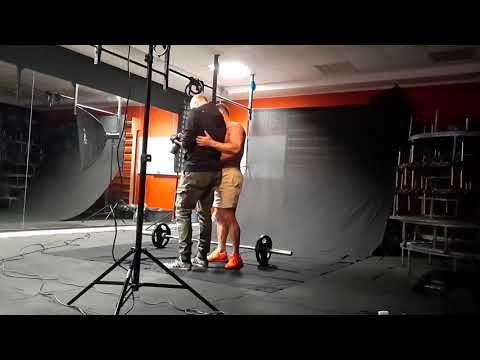 Męska sesja sportowa