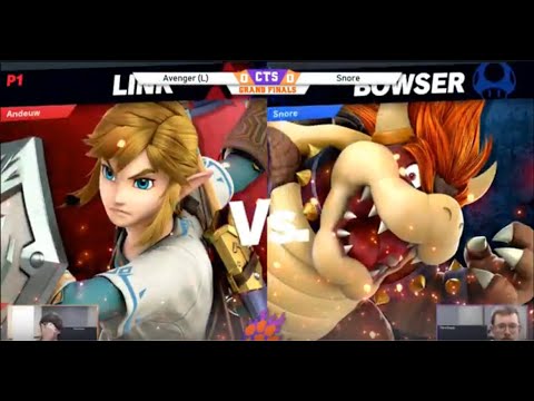Clocktower Smash 44 - Grand Finals - Avenger (Link, Pokemon Trainer) vs. Snore (Bowser) - SSBU