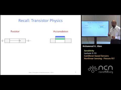 nanoHUB-U Nanobiosensors L3.12: Sensitivity - Cantilever-based Sensors - Nonlinear Sensing