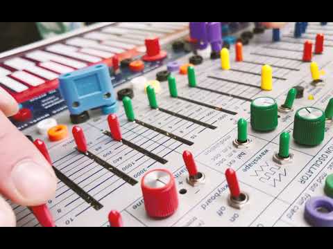 Buchla Music Easel Painting at Superbooth 2024