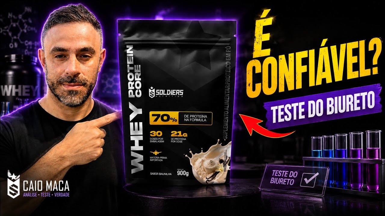 Miniatura da avaliação em vídeo de Multivitamínico Soldiers Nutrition 60 Cápsulas: Análise Técnica