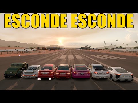 ESCONDE ESCONDE NO AEROPORTO A NOITE - FORZA HORIZON 3