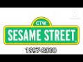 Sesame Street Historical Logos