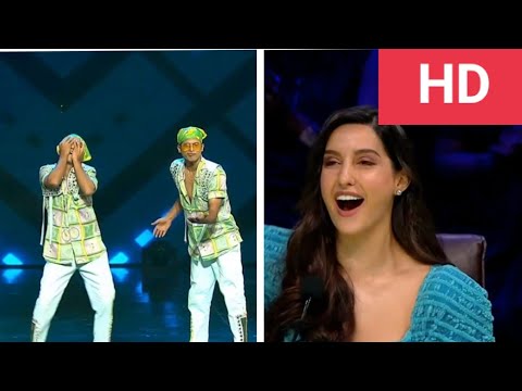 Tushar Shetty and akash Tambedkar full performance #kamariya song//Nora fatehi// India's best Dancer