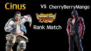 시너스 (Lei) vs 체리베리망고 (Jin) (TEKKEN 7 - Cinus vs CherryBerryMango)