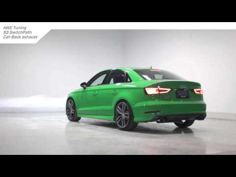 AWE Tuning SwitchPath™ Exhaust on the Pfaff Tuning Audi S3