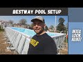 Bestway Above Ground Pool Setup From Costco