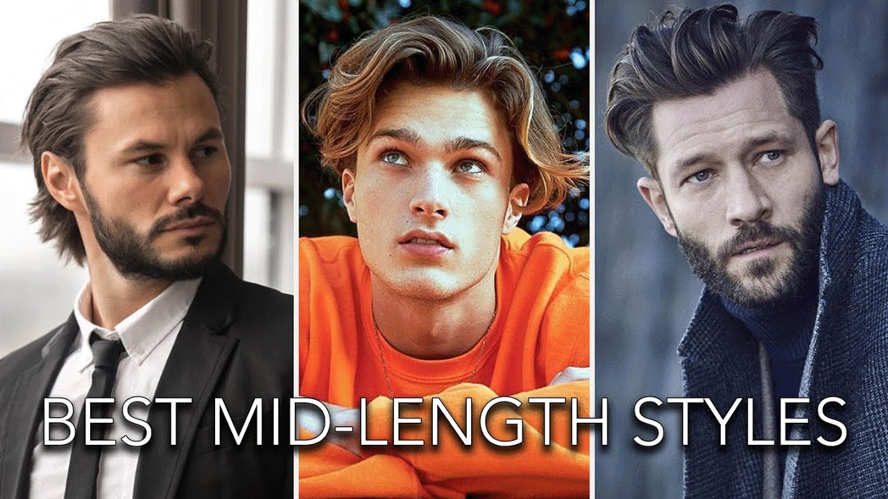 The Top 5 Medium Length Hairstyles For Men | Flowing, Wavy Styles That Look Amazing! #menshair