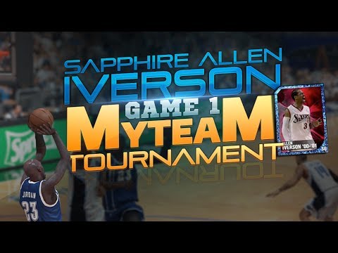 NBA 2K14 Next Gen MyTeam - Going for SAPPHIRE Allen Iverson! | Game 1 | PS4