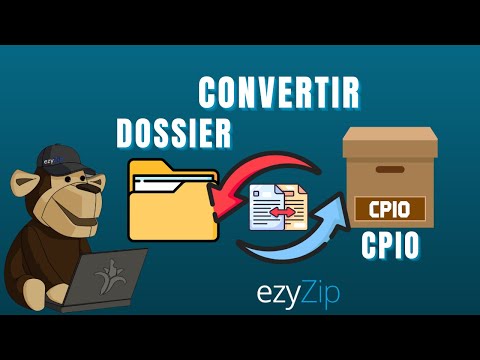 Comment convertir un dossier en fichier CPIO