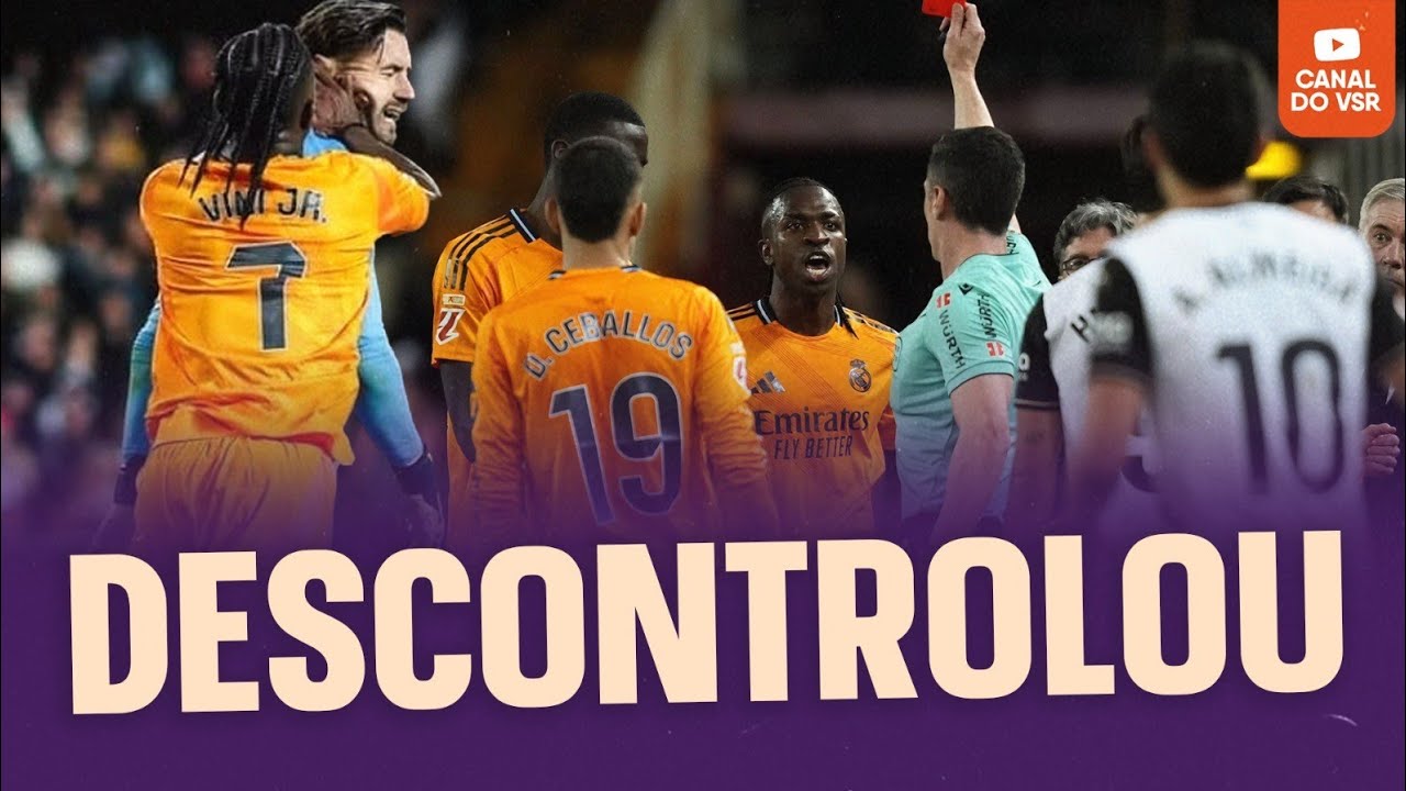 VINI JR. CAI NA PILHA E PODE PEGAR GANCHO PESADO