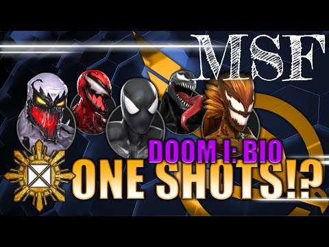 Doom I: BIO One Shots [Marvel Strike Force] Level 82 Edition - MSF