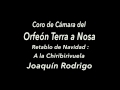 Orfeón Terra a Nosa. A la Chiribirivuela de Joaquín Rodrigo.  EMI.