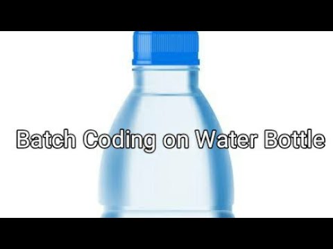 Pet Bottle Batch Coding Machine