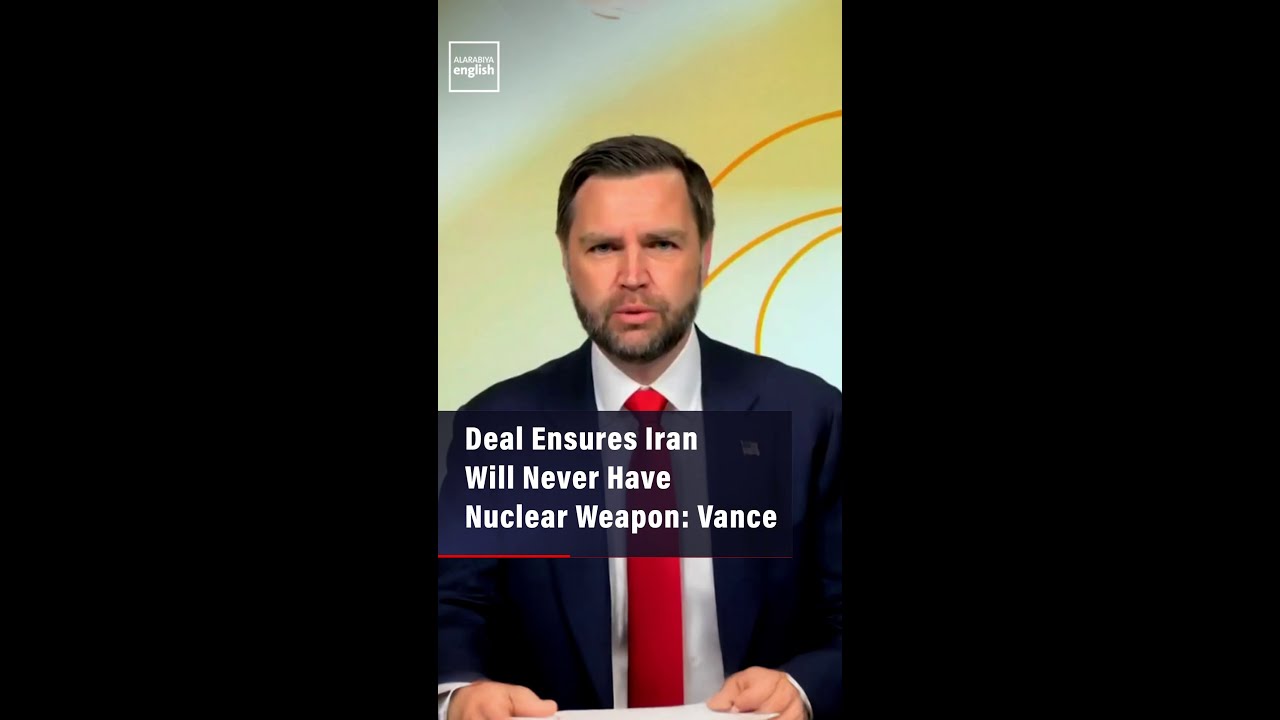 Video | Deal Ensures Iran Will Never Have Nuclear Weapon: Vance