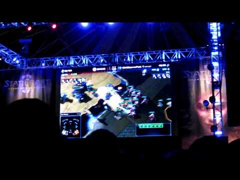 Polt vs. MC ending game 1 @ Starcraft 2: Heart of the Swarm Launch Event (Irvine, CA)