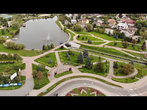 Zambrów z lotu ptaka