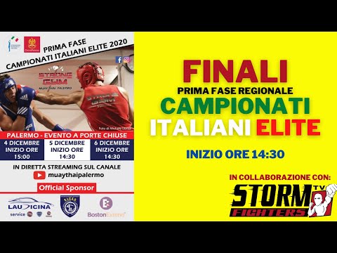 FINALI Campionato Italiano di Pugilato Elite 1a fase Regione Sicilia
