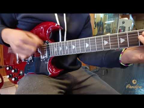 Демонстрация звучания электрогитары Prodipe GS300