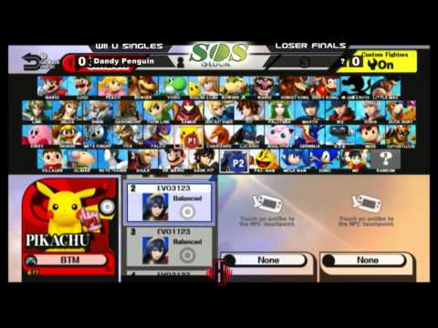SOS Wii U Singles - TO Showdown